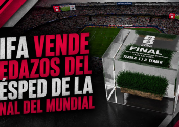 FIFA vende pedazos del césped de la final del Mundial… ¡por 450 dólares!