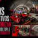 Autos deportivos protagonizan choque múltiple en túnel del viaducto elevado de Tijuana
