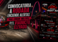 Convocatoria a rodada enciende alertas tras choque múltiple en el Viaducto Elevado