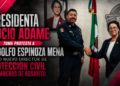 Presidenta Rocio Adame toma protesta a Rodolfo Espinoza Mena como nuevo director de Protección Civil y Bomberos de Rosarito