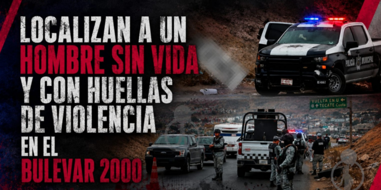 Localizan a un hombre sin vida y con huellas de violencia en el bulevar 2000