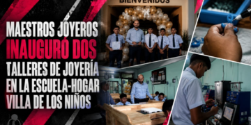 Maestros Joyeros inauguró dos talleres de joyería en la Escuela-Hogar Villa de los Niños