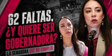 62 faltas. ¿Y así quiere ser gobernadora de Baja California?