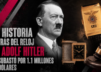 La historia detrás del reloj de Adolf Hitler; se subastó por 1.1 millones de dólares.