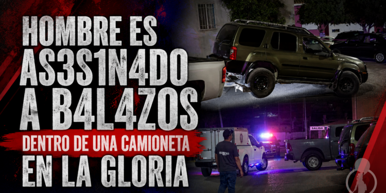Hombre es asesinado a balazos dentro de una camioneta en La Gloria