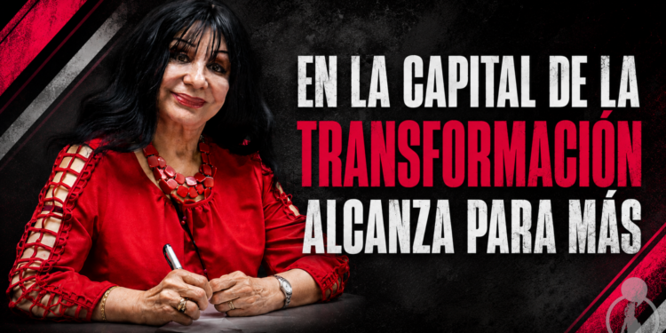 EN LA CAPITAL DE LA TRANSFORMACIÓN ALCANZA PARA MÁS