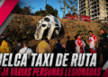 Vuelca Taxi de ruta y deja varias personas lesionadas