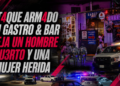 Ataque armado en Gastro & Bar deja un hombre muerto y una mujer herida