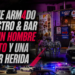 Ataque armado en Gastro & Bar deja un hombre muerto y una mujer herida