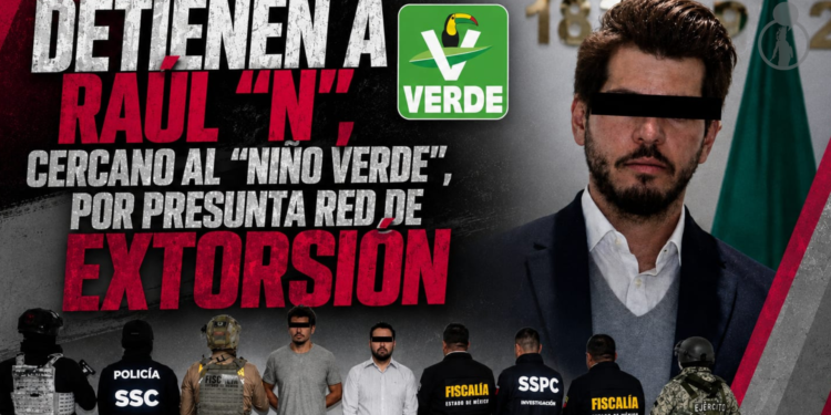 Detienen a Raúl “N”, cercano al “Niño Verde”, por presunta red de extorsión