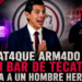 Ataque armado en bar de Tecate deja a un hombre herido