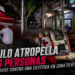 Vehículo atropella a tres personas tras impactarse contra una estética en Zona Centro