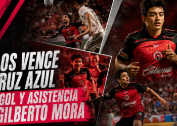 Xolos vence a Cruz Azul con gol y asistencia de Gilberto Mora