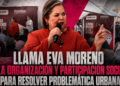 Llama Eva Moreno a la organización y participación social para resolver problemática urbana