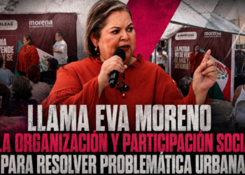 Llama Eva Moreno a la organización y participación social para resolver problemática urbana