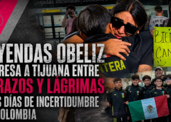 Leyendas Obeliz regresa a Tijuana entre abrazos y lágrimas tras días de incertidumbre en Colombia