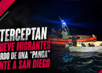 Interceptan a nueve migrantes a bordo de una “panga” frente a San Diego