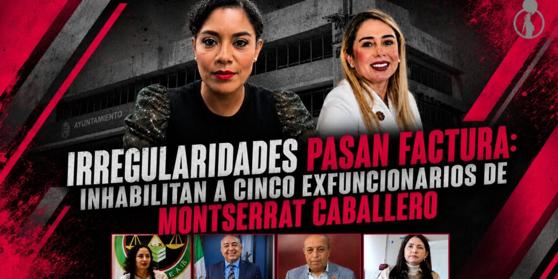 Irregularidades pasan factura: inhabilitan a cinco exfuncionarios de Montserrat Caballero
