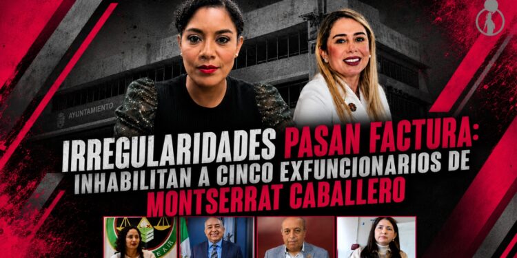 Irregularidades pasan factura: inhabilitan a cinco exfuncionarios de Montserrat Caballero