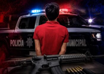 Cae niño con fusil en la Sánchez; dijo ser integrante de un cartel