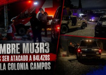 Hombre muere tras ser atacado a balazos en la colonia Campos