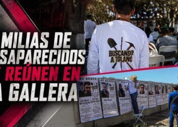Entre dolor y memoria, familias de desaparecidos se reúnen en La Gallera en conmemoración de sus seres queridos
