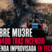 Hombre muere calcinado tras incendio de vivienda improvisada en Tecate