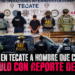 Detienen en Tecate a hombre que conducía vehículo con reporte de robo