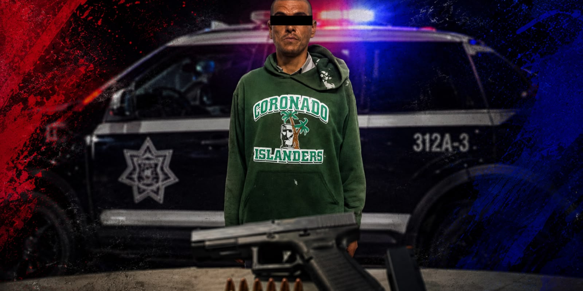 Municipal detiene a hombre tras robo con violencia en Cañón del Padre