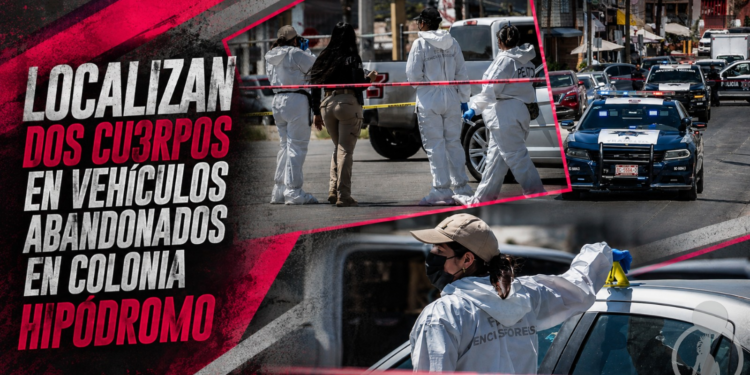 Localizan dos cuerpos en vehículos abandonados en colonia Hipódromo