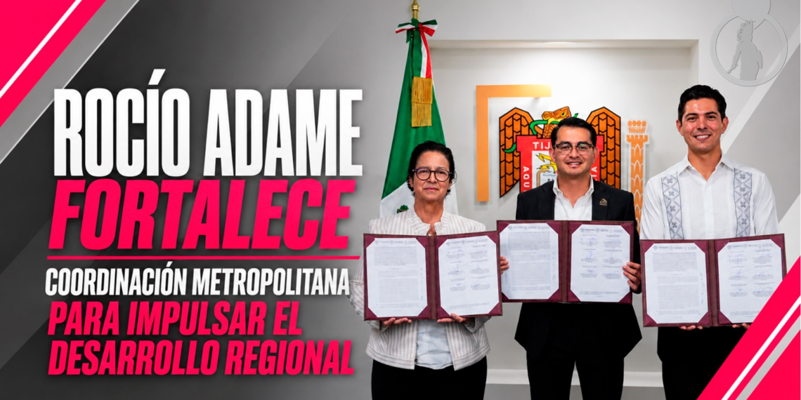 Presidenta Rocío Adame fortalece coordinación metropolitana para impulsar el desarrollo regional