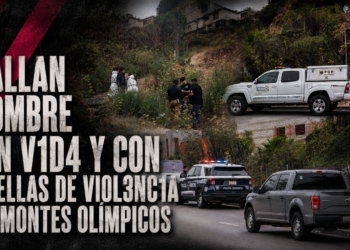 Hallan hombre sin vida y con huellas de violencia en Montes Olímpicos