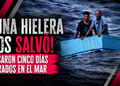 ¡Una hielera los salvó! Pasaron cinco días varados en el mar