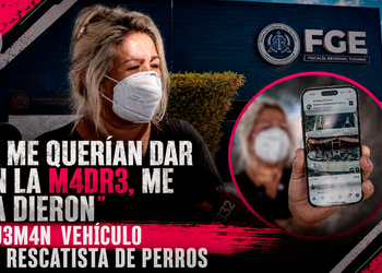 “Si me querían dar en la madre, me la dieron”: queman vehículo de rescatista de perros