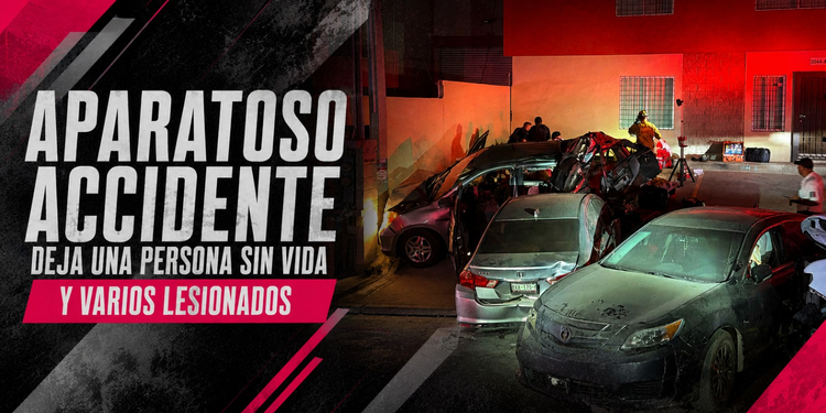 Aparatoso accidente deja una persona sin vida y varios lesionados