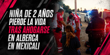 Muere niña de 2 años tras ahogarse en alberca de jardín de eventos en Mexicali