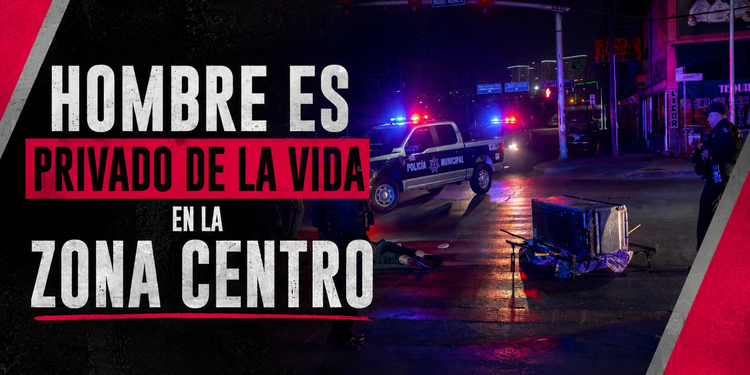 Hombre es asesinado en la Zona Centro; detienen a tres y aseguran dos armas