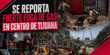 Se registra fuga de gas en Zona Centro de Tijuana