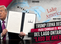 El presidente de Estados Unidos, Donald Trump anunció este jueves que cambiará el nombre del lago Ontario a “lago América”, en medio de una creciente guerra comercial con Canadá.