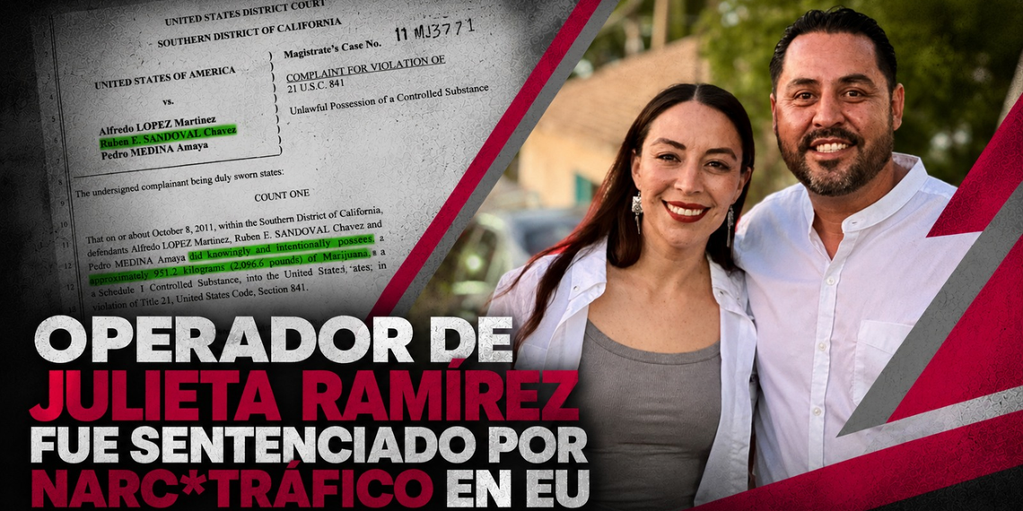 Operador de Julieta Ramírez fue sentenciado por narcotráfico en Estados Unidos