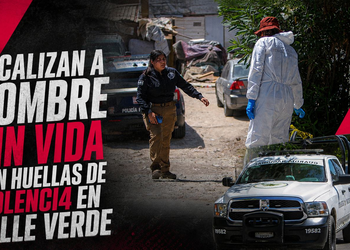 Localizan a hombre sin vida con huellas de violencia en Valle Verde