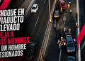 Choque en Viaducto Elevado deja a dos menores y un hombre lesionados