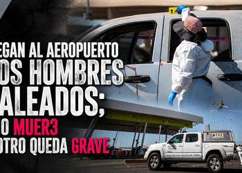 Llegan al Aeropuerto dos hombres baleados; uno muere y otro queda grave