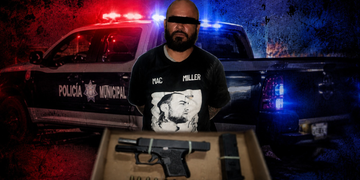 DETIENEN A HOMBRE TRAS DISPARAR CONTRA POLICÍA MUNICIPAL EN TIJUANA