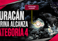 Huracán Karina alcanza categoría 4 en el Pacífico