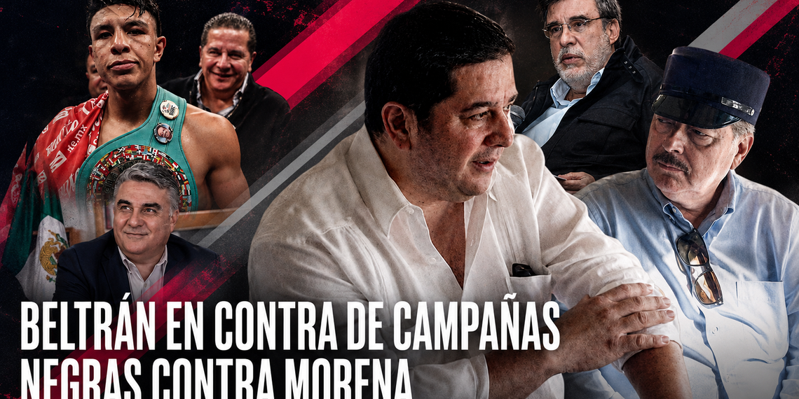 Señalan a Fernando Beltrán como supuesto operador de campañas negras contra Morena