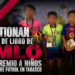 Cuestionan entrega de libro de AMLO como premio a niños campeones de fútbol en Tabasco