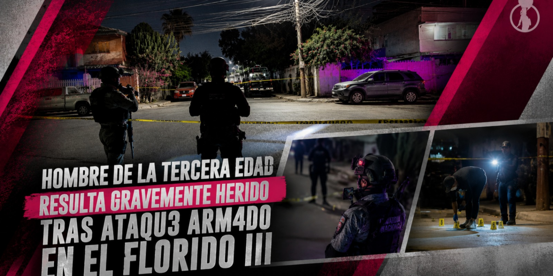 Hombre de la tercera edad resulta gravemente herido tras ataque armado en El Florido III
