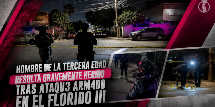 Hombre de la tercera edad resulta gravemente herido tras ataque armado en El Florido III