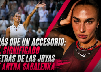 Más que un accesorio: el significado detrás de las joyas de Aryna Sabalenka